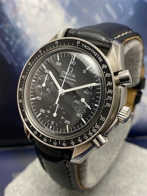 omega speedmaster reduced chronograph|omega speedmaster price guide.